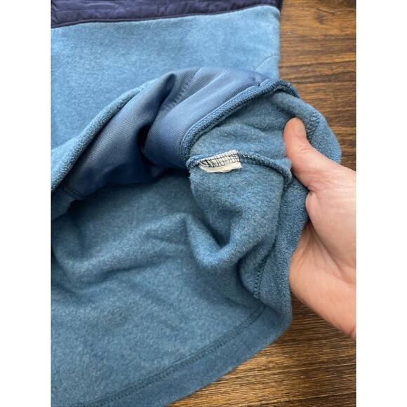 Ascend Women’s 1/2 Button Up Pullover Contrast Fleece Size Large - Picture 6 of 10